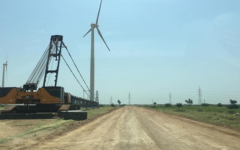 三峡一期（TGF）风电场道路施工2
